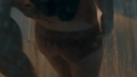 Sexiest Rachel Bilson Scene in Take Two. Underwear, SFW, being washed. 836545