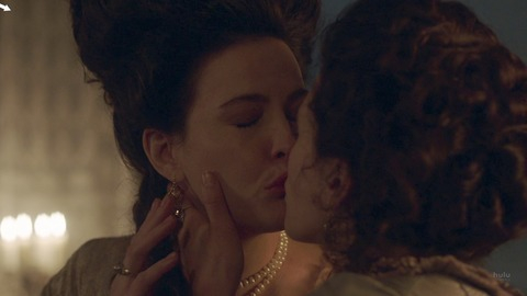 Sexiest Liv Tyler Scene in Harlots. Lesbian, SFW, candles. 836767