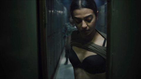 GHOUL's Sexiest Scenes with Radhika Apte. Sexy, Underwear, Locker Room, bra. 837576