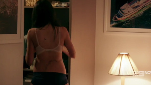 Sexiest Ash Ricardo Scene in Bite Club. Underwear, SFW, black panties. 837913