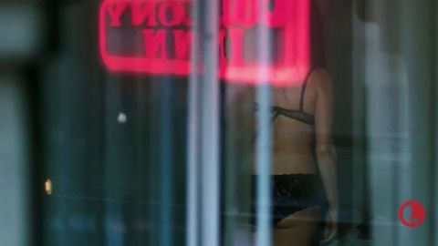 Sexiest Kit Scenes. Sexy, Underwear, black bra and panties, brunette. 838102