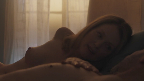 Julianne Moore in Gloria Bell (2018) Breasts Getting Into Bed Single Breast 869784
