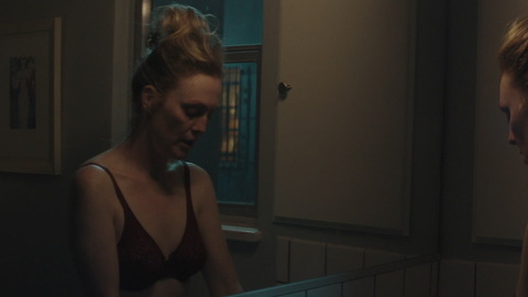 Gloria Bell's Sexiest Scenes with Julianne Moore. Underwear, bathroom, bra. 869772