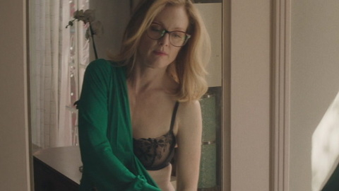 Hottest Gloria Bell Scenes. Underwear, black bra, getting dressed. 869775