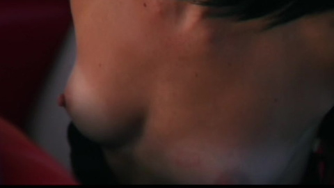 Jemma Dallender Naked in Armed. Breasts, back seat of car, hard nipples. 838975