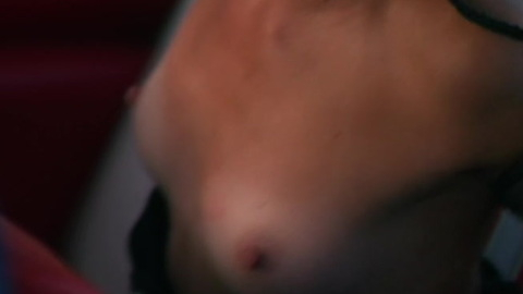 Nudes of Grace from Armed. Breasts, back seat of car, hard nipples. 838974