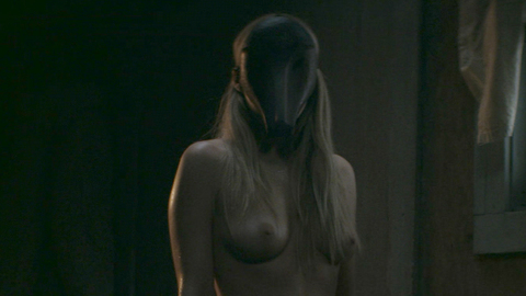 Nudes of Medora Slone from Hold the Dark. Breasts, dark room, mask. 839598