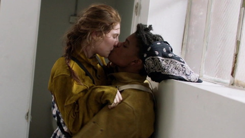 Sexiest Alex Scenes. Lesbian, Sexy, bathroom, interracial. 839308