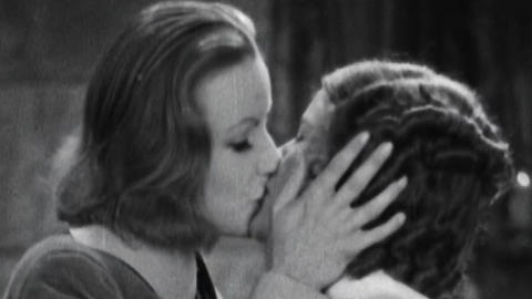 Hottest Greta Garbo Scene in Queen Christina. Lesbian, SFW, black and white. 839606