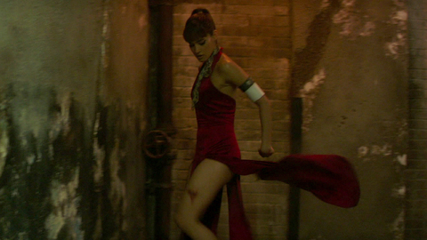 Sexiest Scenes of Nice from Hotel Artemis. Sexy, blood, brunette. 841043