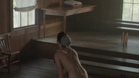 Nichole Amerson Naked in The Devil's Hand. Butt, Amish, fully clothed man. 841135