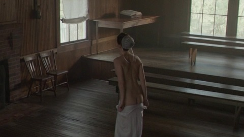 Body Double from The Devil's Hand Naked. Butt, Amish, fully clothed man. 841133