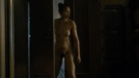 Nudes of Naked Asian Woman from The Girl in the Spider's Web. Breasts, Bush, distant, full frontal. 858708