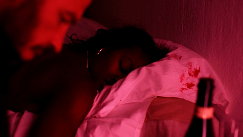 Hottest Diem Camille Gbogou Scene in Warrior. Sexy, SFW, laying in bed. 844328