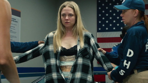 Hottest Laura Coover Scene in NCIS: Los Angeles. Underwear, black bra, bomb. 845846
