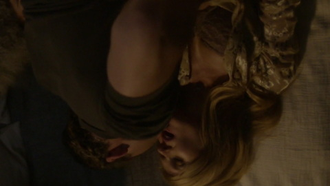 Sexiest Scenes of Debra Newell from Dirty John. Underwear, SFW, brown bra. 846341