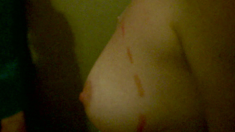 Simple from The House That Jack Built Naked. Breasts, close up, knife. 850505