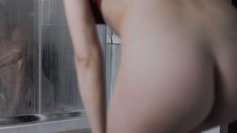 Aliette Opheim Nude as Elsa Schenthal. Butt, bent over, close up. 852542