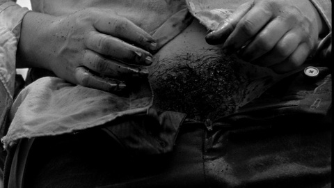Pauline Lorillard Nude as Romuald. Bush, black and white, dirty. 853436