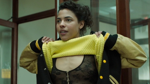 Zita Hanrot Nude as Marion. Breasts, Sexy, flashing, lace. 854594
