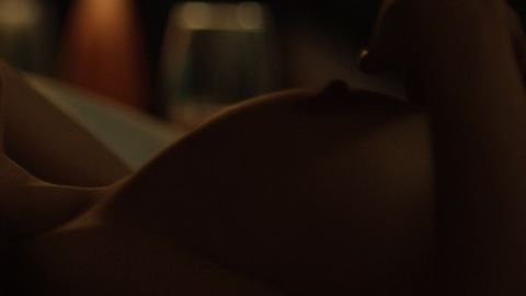 Florencia Ríos Nude as Rita. Breasts, hard nipple, laying in bed. 854756