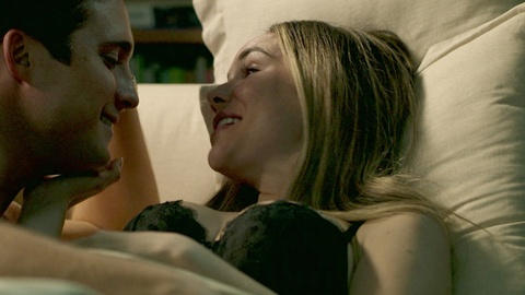 Sexiest Scenes of Erika from Luis Miguel: The Series. Sexy, Underwear, after sex, blonde. 942623