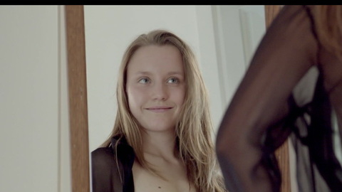 Nudes of Susanne from Illusion. Breasts, breasts visible, mirror. 906342