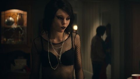 Deadly Class's Sexiest Scenes with Taylor Hickson. Sexy, SFW, black bra. 857424