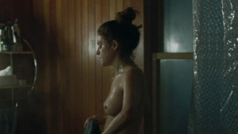 Riley Keough in The Lodge (2020) Breasts Breasts Getting Out Of The Shower 907443