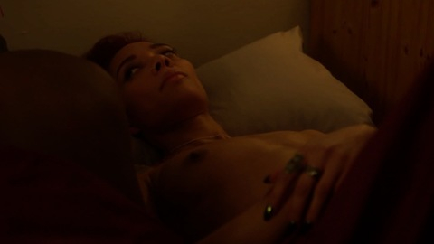 Nudes of Zita from Save Me. Breasts, laying in bed, nude. 858204