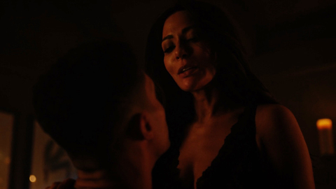 Riverdale's Sexiest Scenes with Marisol Nichols. Underwear, SFW, black bra. 858384
