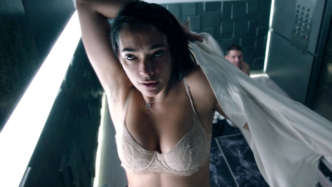 Into the Dark: Down's Sexiest Scenes with Natalie Martinez. Sexy, Underwear, bra, brunette. 858438