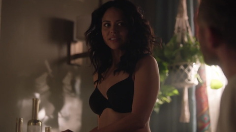 The Rookie's Sexiest Scenes with Alyssa Diaz. Underwear, SFW, black bra. 859866