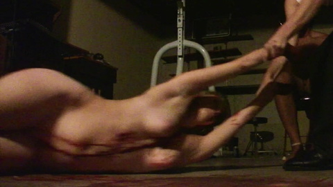 Amanda Bridegroom Naked as Necro Girl. Breasts, Bush, barefoot, basement. 860499