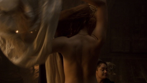 Mary Queen of Scots's Sexiest Scenes with Saoirse Ronan. Sexy, SFW, bare back. 860976