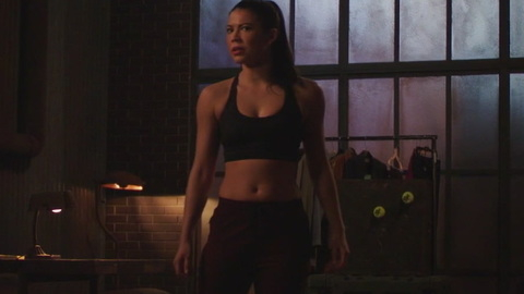 Arrow's Sexiest Scenes with Sea Shimooka. Sexy, athletic, sports bra. 861528