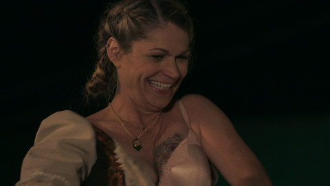 Paddleton's Sexiest Scenes with Dendrie Taylor. Underwear, cleavage, mature. 861672