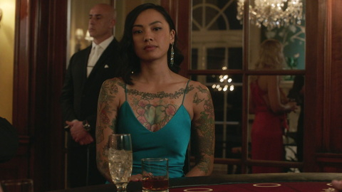 MacGyver's Sexiest Scenes with Levy Tran. Sexy, Asian, Tattoos. 900696