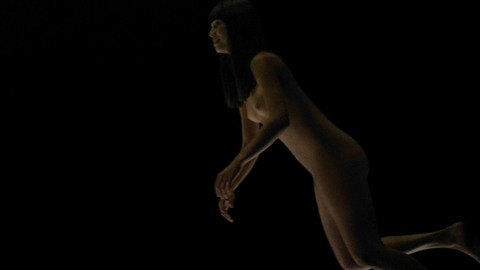 Nudes of Claire from Osmosis. Breasts, Sexy, black background, floating. 864366