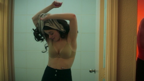 The Act's Sexiest Scenes with Joey King. Underwear, SFW, bathroom. 866184
