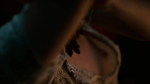 Nudes of Maman Brigitte from American Gods. Breasts, dress pulled down, fog. 865074
