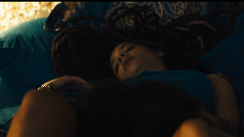Daniel Isn't Real's Sexiest Scenes with Sasha Lane. Sexy, brunette, cunnilingus. 891378