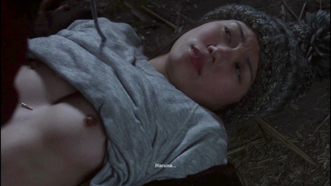 Fumi Nikaido Naked as Haruna Wakagusa. Breasts, Asian, black hair. 867195