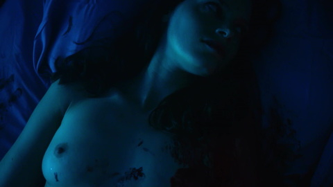 Trista Robinson Naked as Mary Francis. Breasts, blood, brunette. 867441