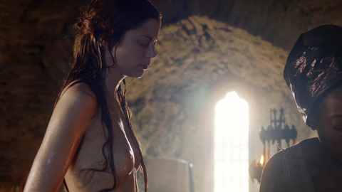 Charlotte Hope Naked as Catherine of Aragon. Breasts, bath, breast. 868023