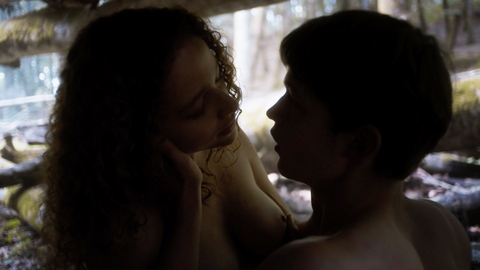 Nudes of The Occitan Girl from The Name of the Rose. Breasts, forest, nude. 868314