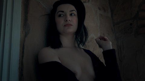 Nudes of Bella from American Terror Story. Breasts, cigarette, nude. 868998