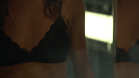 Hottest Syd Burnett Scenes. Underwear, SFW, black bra. 870045