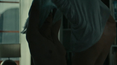 Thea Green Lundberg Naked as Line. Breasts, blonde, dimly lit. 869601