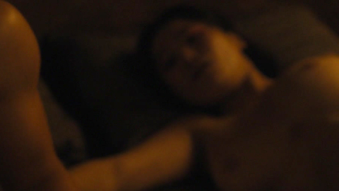 Nudes of Wei from Warrior. Breasts, blurry, couple in bed. 869640